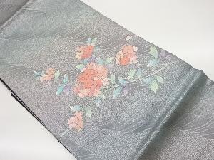 金彩桜模様刺繍名古屋帯